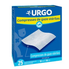Urgo Compresse in tessuto non tessuto 10cm x 10cm x25