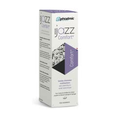 Ophtalmic Comfort Jazz Soluzione di manutenzione multifunzionale per lenti a contatto morbide Occhi sensibili 360 ml