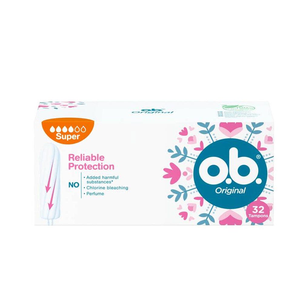 O.B. Francobolli Original Super Senza applicatore x32