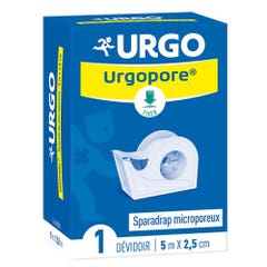 Urgo Urgopore Gesso microporoso 5mx2,5 cm in bobina