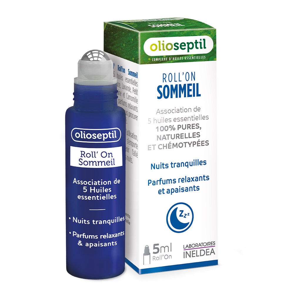 Olioseptil Roll-on sonno con 5 oli essenziali 5 ml