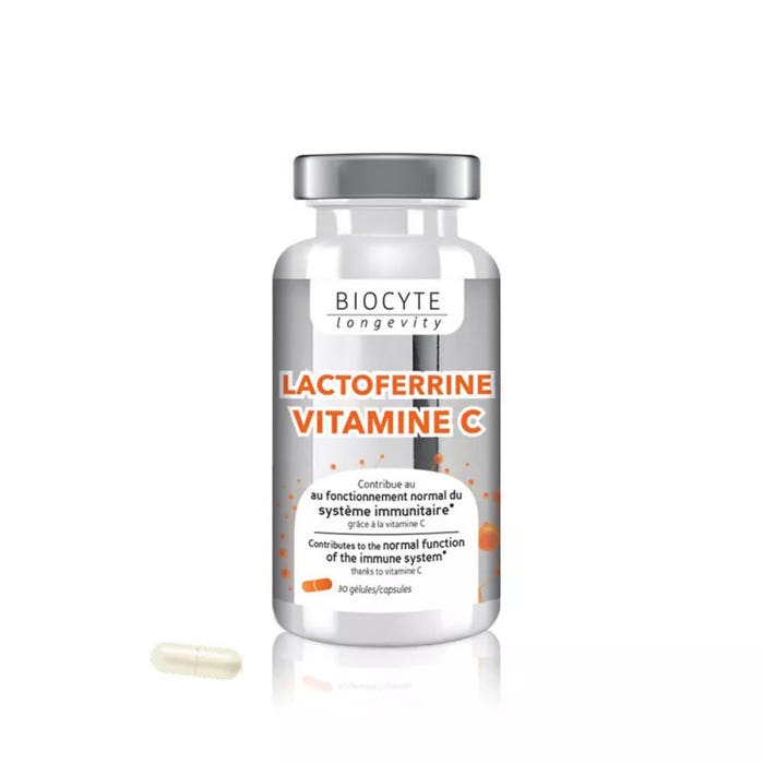 Lattoferrina Vitamine C x30 capsule Biocyte