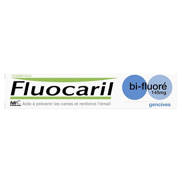 Dentifricio per gengive bi-fluorato 145mg 75ml Aroma di menta Fluocaril