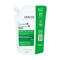 Vichy Dercos Shampoo Eco-refill Antiforfora Capelli da normali a grassi 500ml