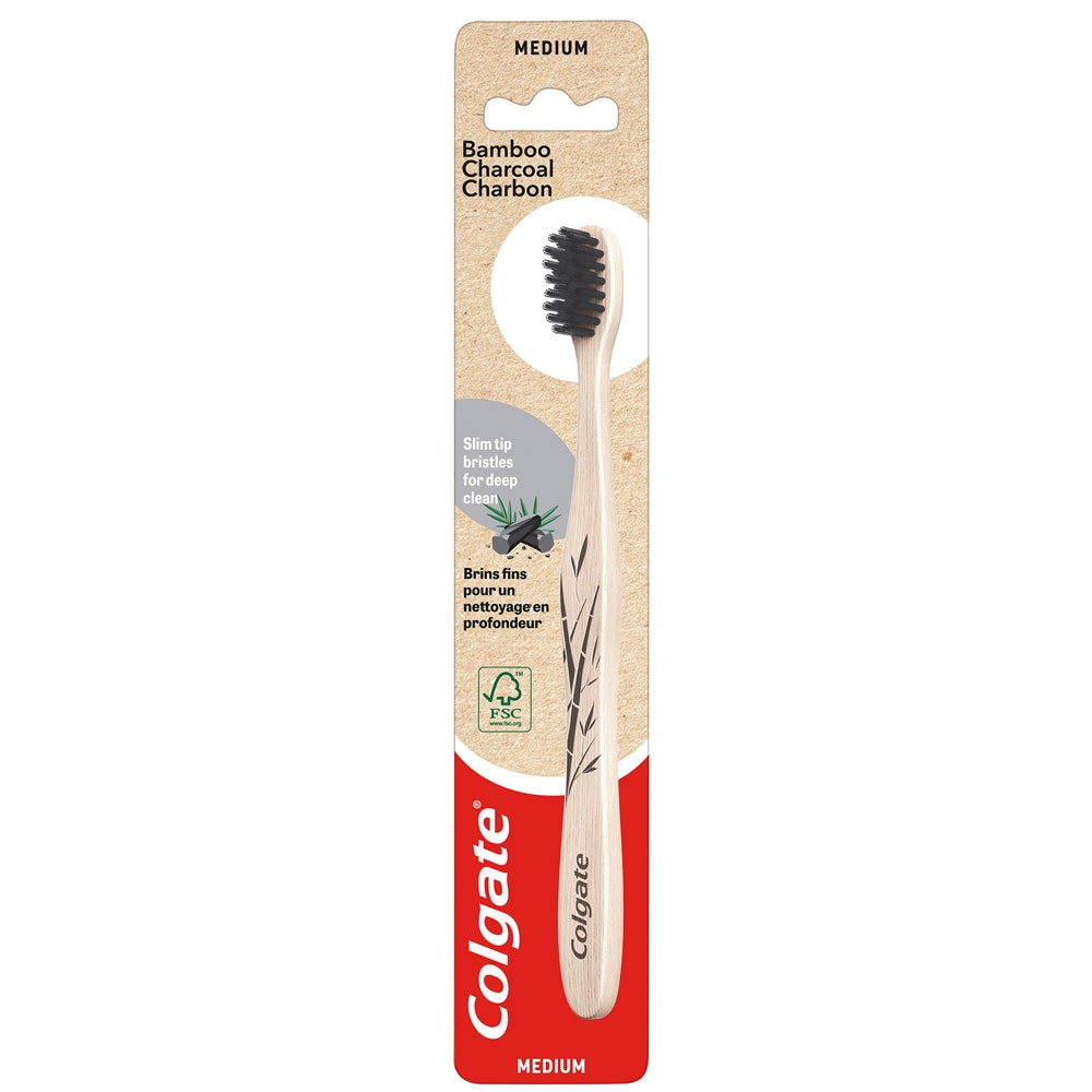 Colgate Smile For Good SPAZZOLINO DA DENTI IN BAMBÙ Medio