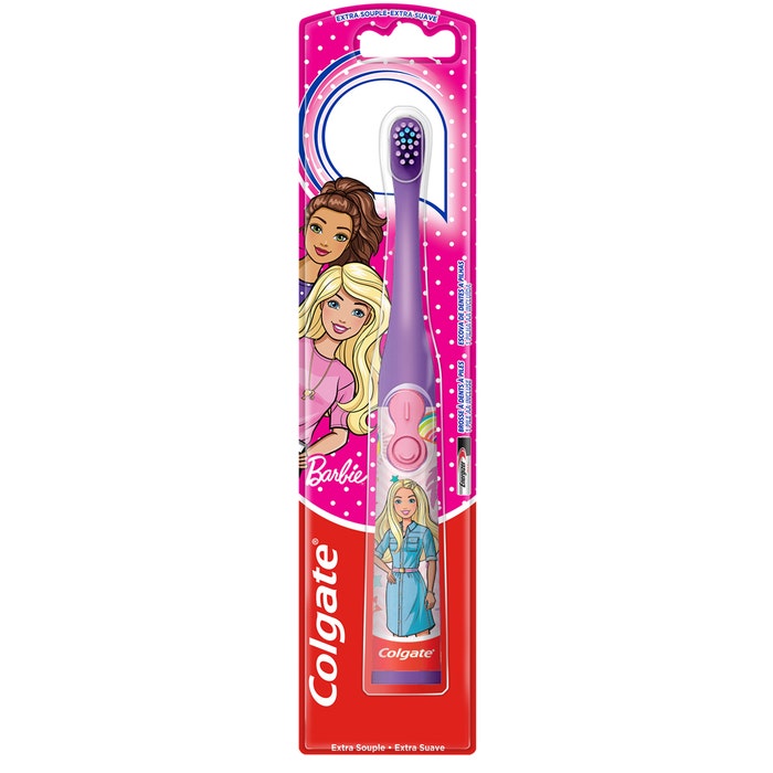 Spazzolino da denti per bambini Barbie a batteria Colgate