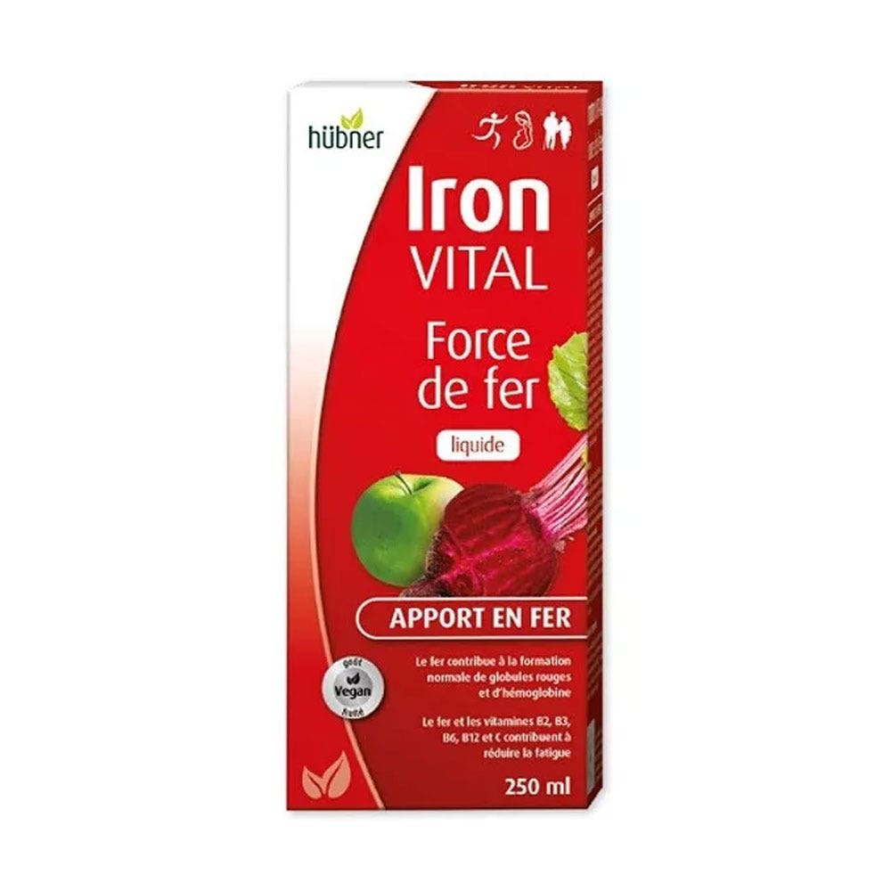 Hübner Ferro vitale force de fer 250ml