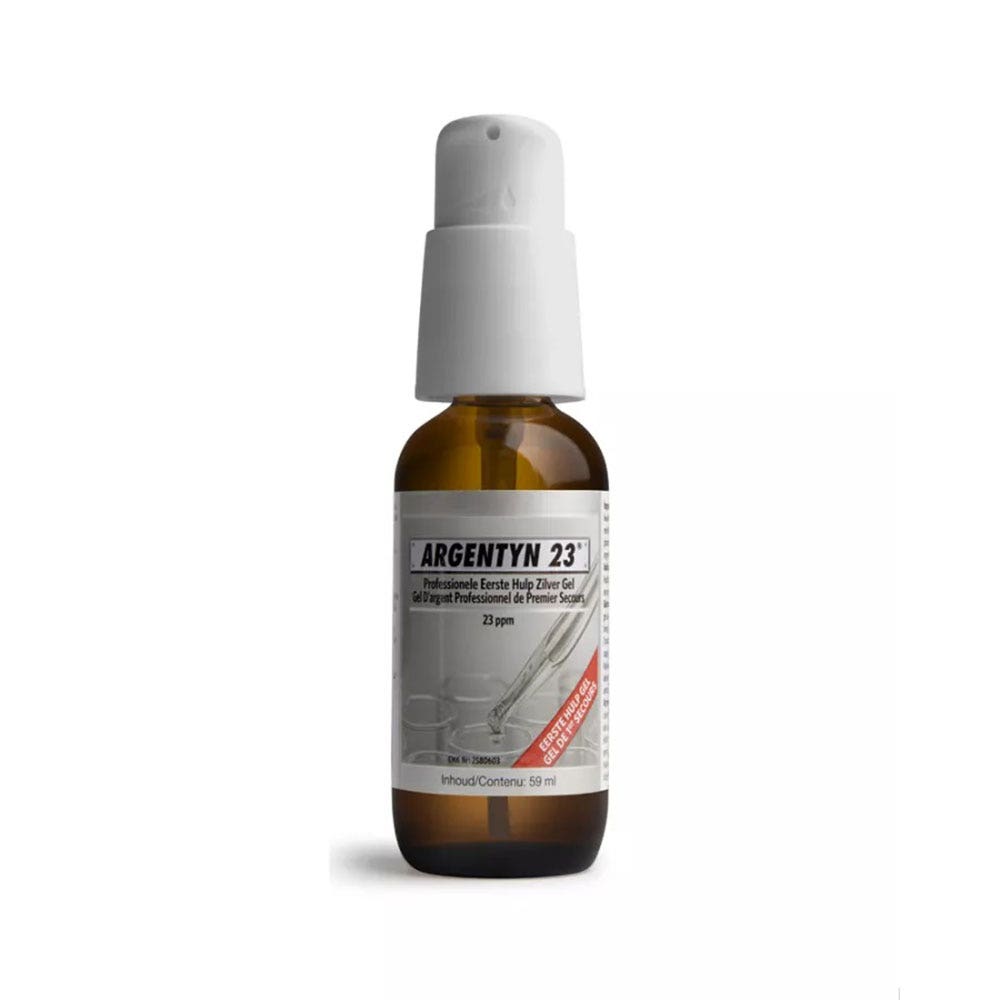Natural Immunogenics Argentyn 23 Gel di primo soccorso Hydrosol d'Argent 59 ml