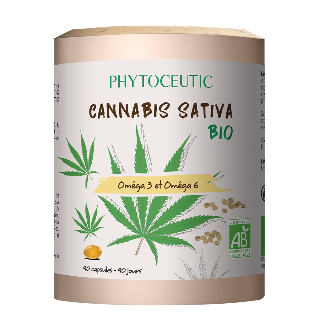 Phytoceutic Cannabis sativa biologica x 90capsule