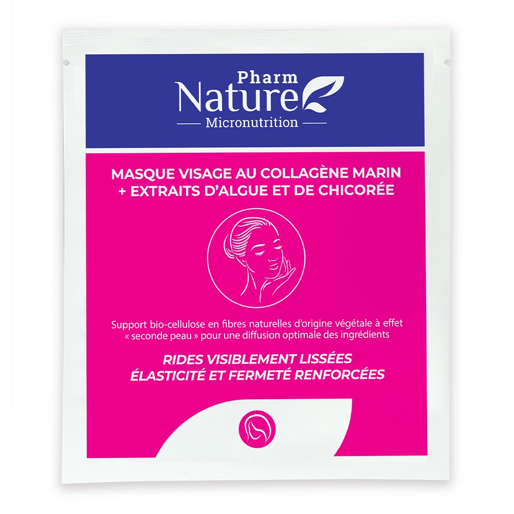 Kersiens Maschera per il viso Con Collagene Marino x1