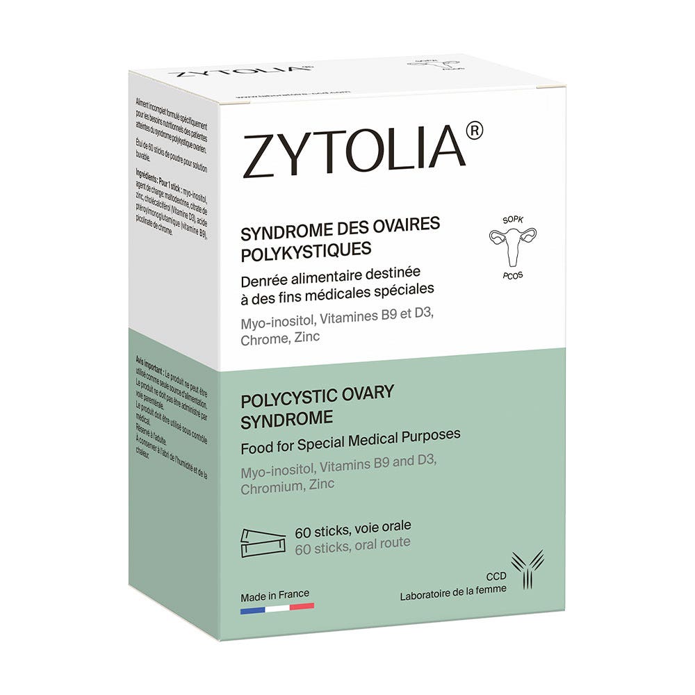 Ccd Zytolia Sindrome dell'ovaio policistico bastone x60