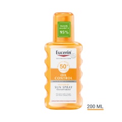Eucerin Sun Protection Sensitive Protect Spray Trasparente Spf50 200 ml