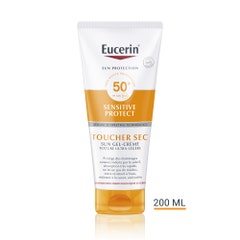 Eucerin Sun Protection Gel-Crema Spf50+ Oil Control Tocco Secco 200ml