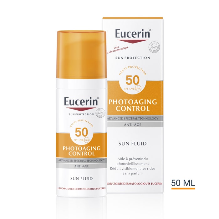 Sun Photoaging Control Fluide Spf50 50ml Sun Protection Eucerin
