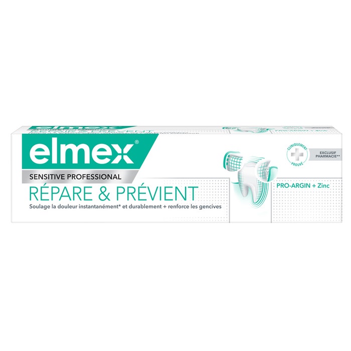 Sensitive Professional Dentifricio Ripara e previene 75ml Elmex