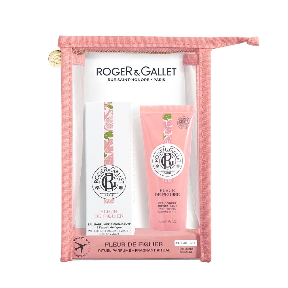 Roger & Gallet Trousse Fleur De Figuier Parfum + Gel Douche 30ml