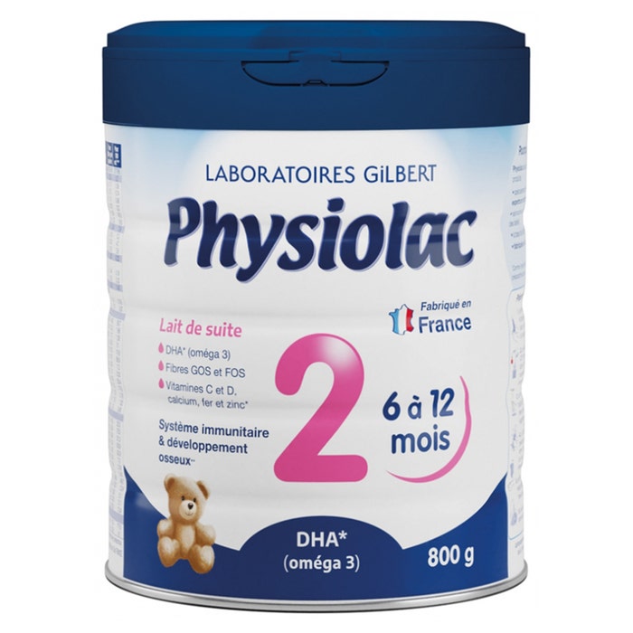 Physiolac 2 Latte in polvere Da 6 a 12 mesi 800g