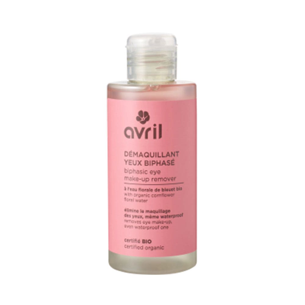 Avril Acqua floreale di Fiordaliso biologica Struccante bifasico per Occhi 150 ml