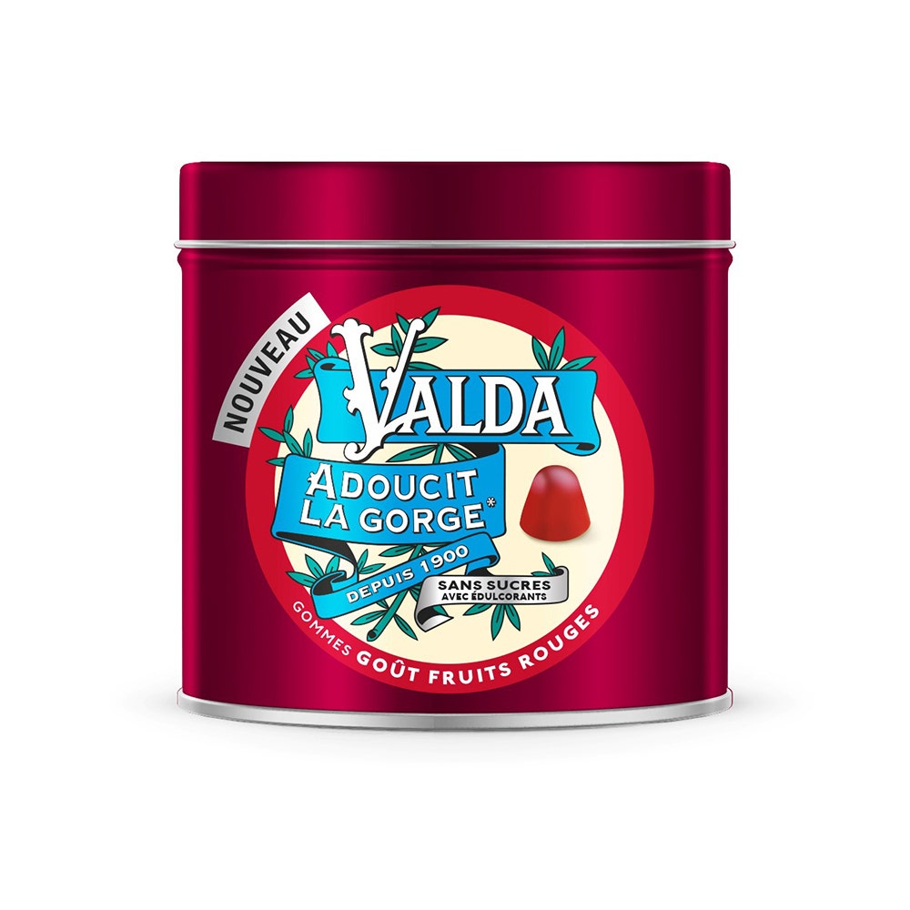 Valda Gomme senza zucchero Red Frutta 140g