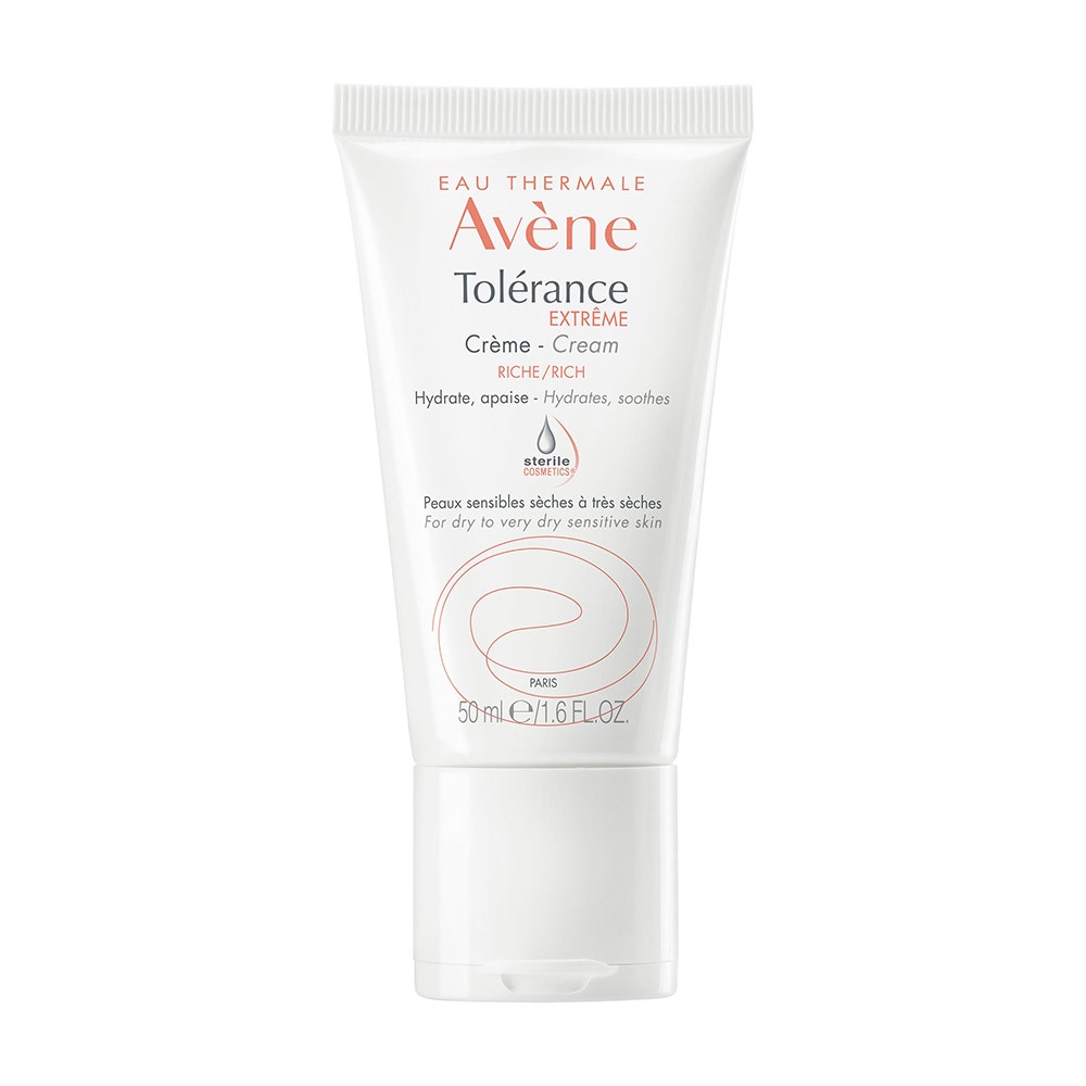 Avène Crema Tolleranza Estrema Pelli Sensibili e Ipersensibili Peaux Sensibles à très sèches 50ml