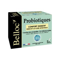 Belloc Probiotici Comfort digestivo Confort digestif x30 capsule vegetali