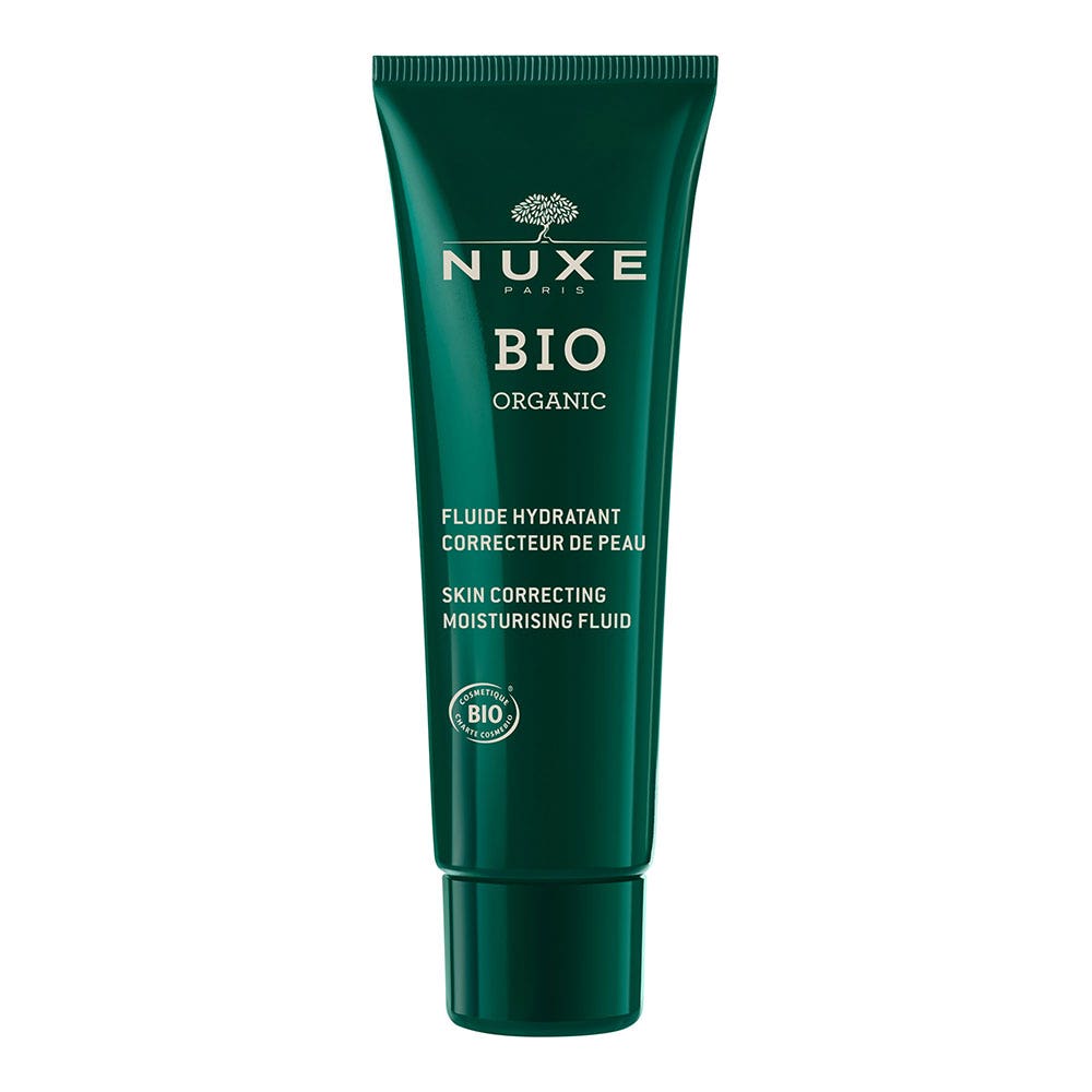 Nuxe Bio Fluido Idratante Bio Correttore Imperfezioni Viso Alghe Marine Bio 50ml