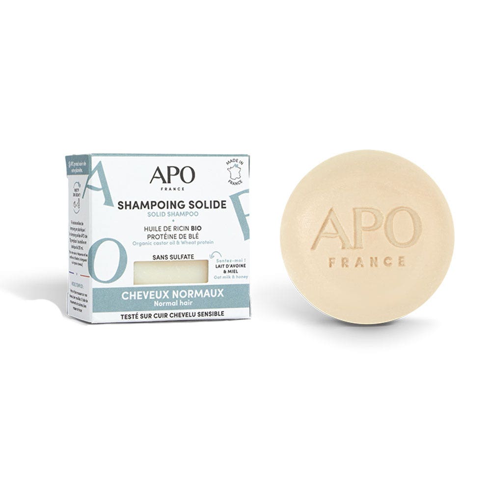 APO France Shampoo solido Capelli normali 75g