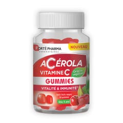 Forté Pharma Acerola Ricco di Vitamine C naturali 60 gomme da masticare