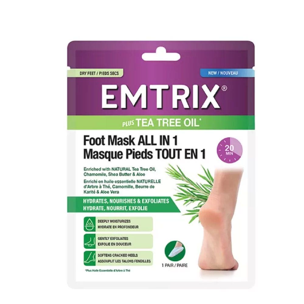 Emtrix Maschera per i Piedi tutto in uno x1 coppia