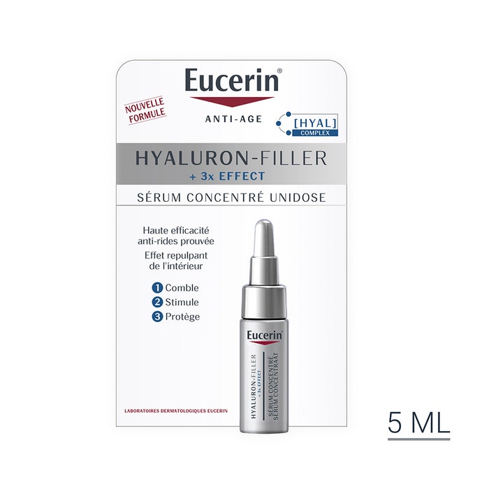 Eucerin Hyaluron-Filler + 3x Effect Concentrato anti-età 5ml