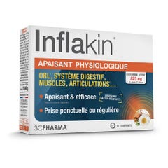 3C Pharma Inflakin Inflakin Fisiologico Lenitivo 10 Compresse
