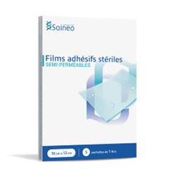 Soineo Filme adesive sterili in poliuretano 10cmx12cm x5