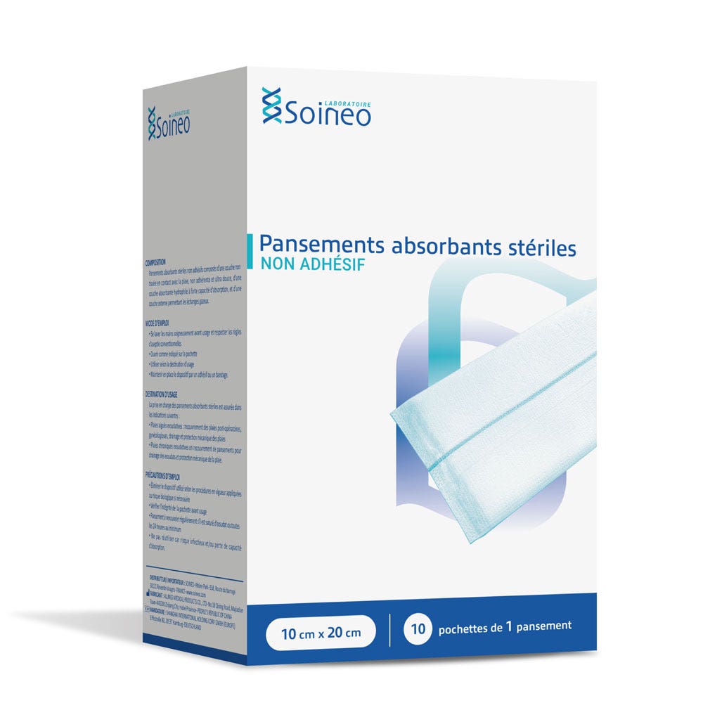 Soineo Absorb + 10x20 cm x10