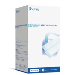 Soineo Medicazioni assorbenti sterili non adesive 20x25cm x10