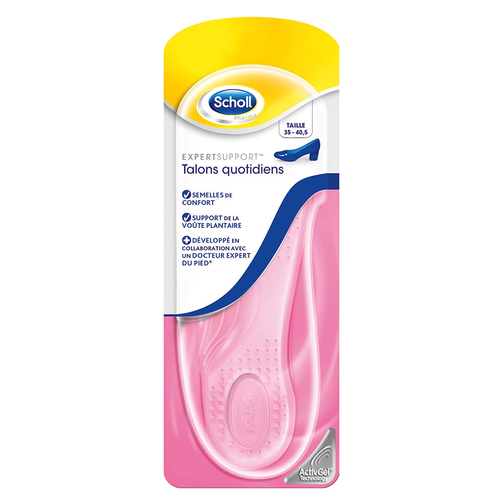 Scholl Solette Comfort Tacchi giornalieri Expert Support Taglia 35