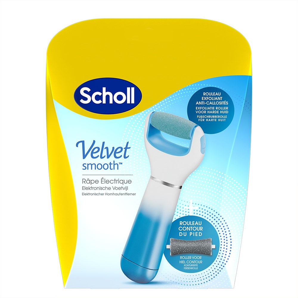 Scholl Scrub elettrico e raspa per il contorno dei Piedi
