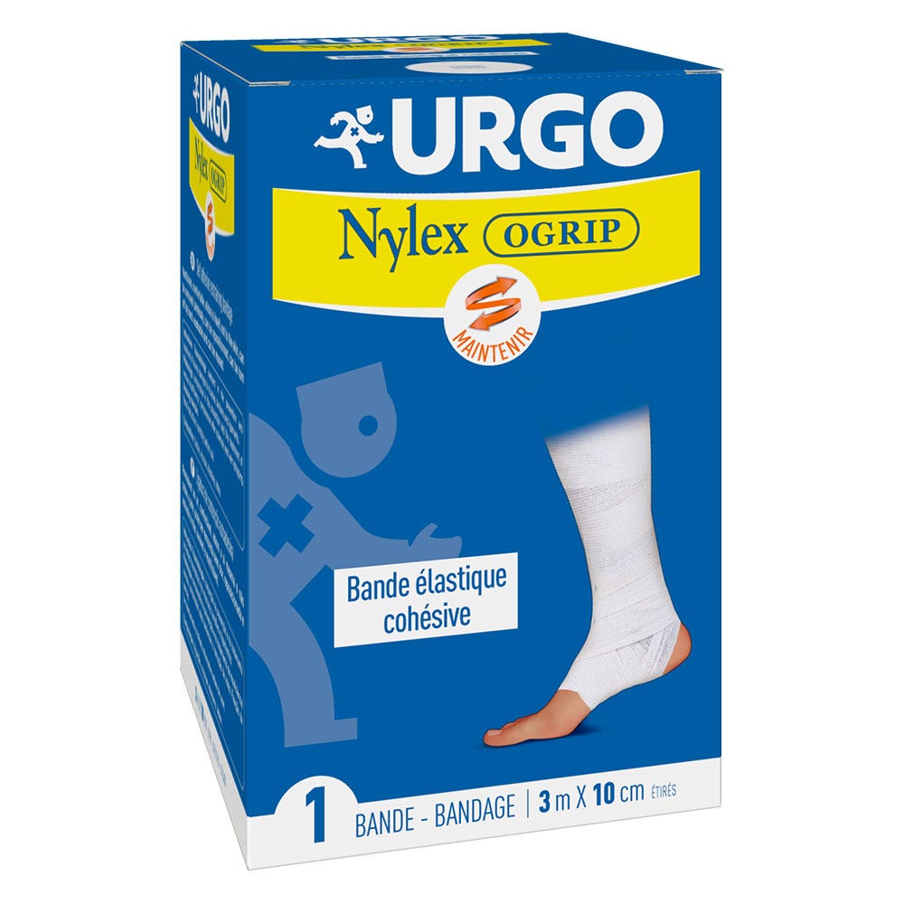 Urgo Bendaggio Nylexogrip 3 m x 10 cm bianco x1