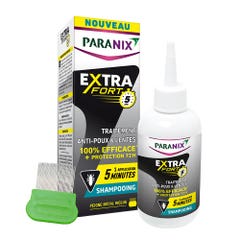 Paranix Shampoo Extra Forte + Pettine 200ml+ Pettine in metallo incluso