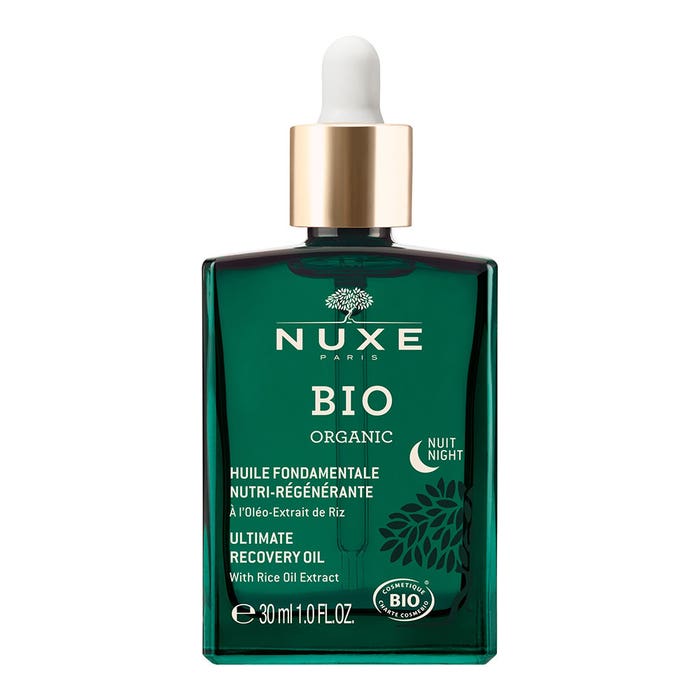 Olio notte fondamentale nutriente rigenerante 30ml Bio Nuxe
