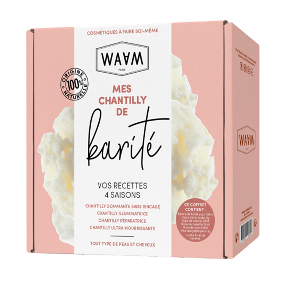 Waam Il mio set regalo al burro di Karité Chantilly