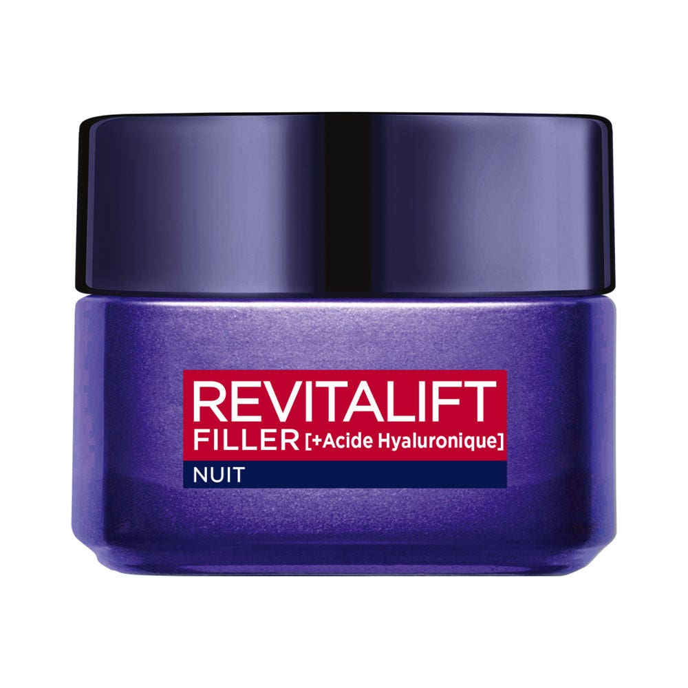 L'Oréal Paris Revitalift Filler Trattamento notte intensivo anti-età Rivoluzionante 50ML