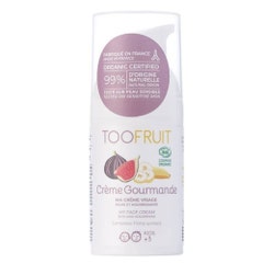 Toofruit Crème Gourmande Crema nutriente per il viso Banana e fico Pelle secca o molto secca 30ml