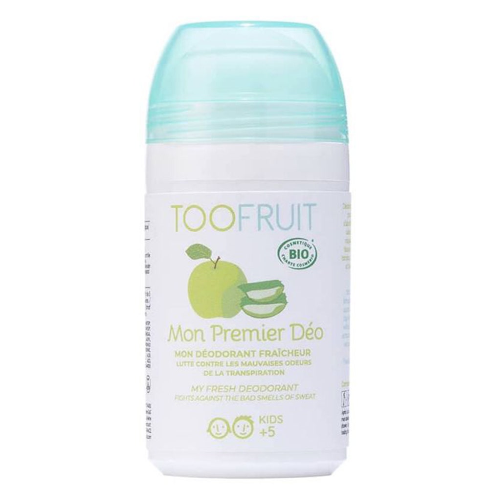 Toofruit Il mio primo deodorante Deodorante per pelli Sensibili Mela - Aloe vera 50ML