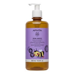 Apivita Mini Bees Shampoo delicato per bambini Mirtillo e Miele 500ml