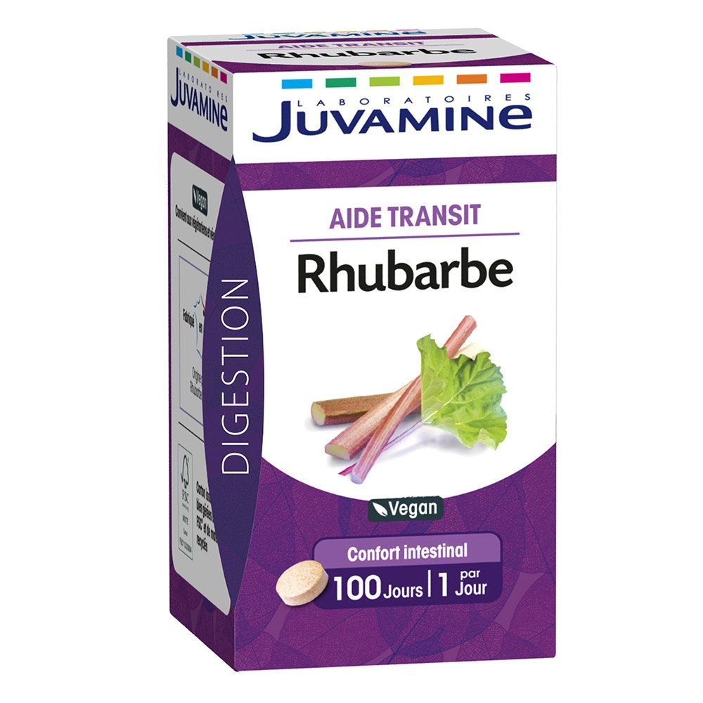Juvamine Rabarbaro Aiuto al transito 100 compresse