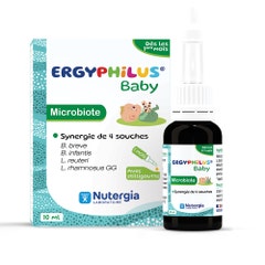 Nutergia Ergyphilus Microbiota Baby con Stilligoute Da 1 mese 10ml