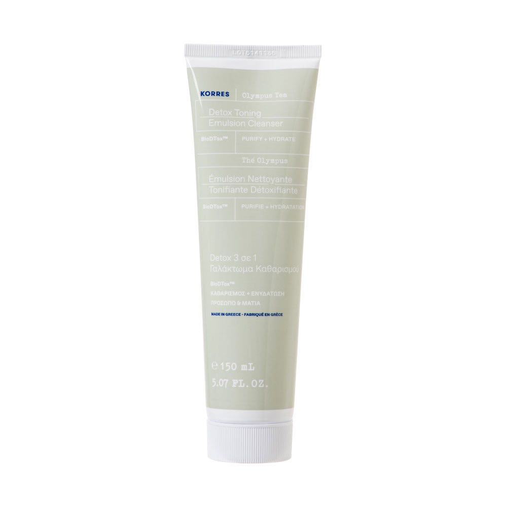 Korres Tè Olympus Emulsione detergente tonificante e detossinante 200ml
