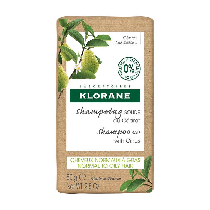 Shampoo solido al Cedro 80g Klorane