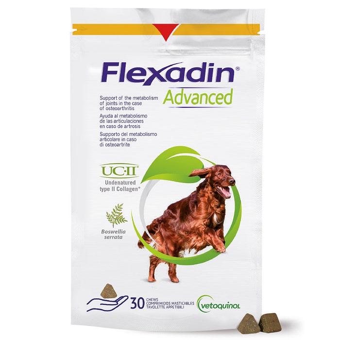 Flexadin ADVANCED Integratore per Cane x 30 bocconi Vetoquinol