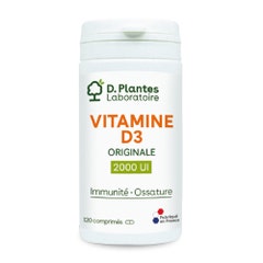 D. Plantes Vitamine D3 2000 UI Original 120 compresse